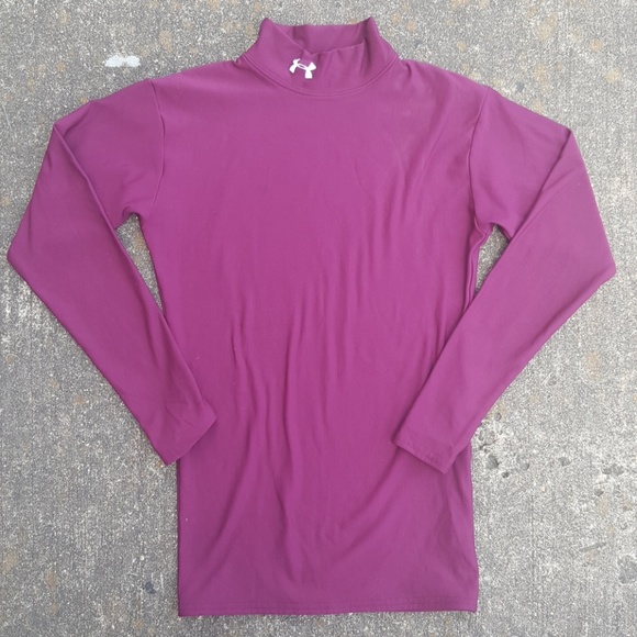 maroon under armour coldgear